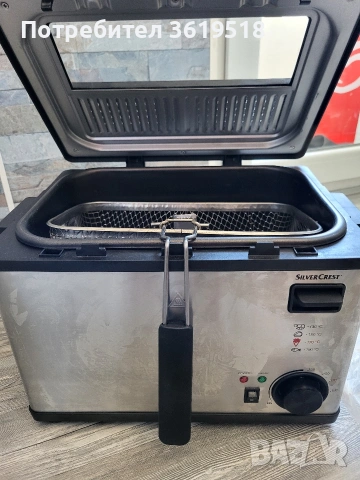 фритюрник SilverCrest, снимка 2 - Фритюрници - 53835252