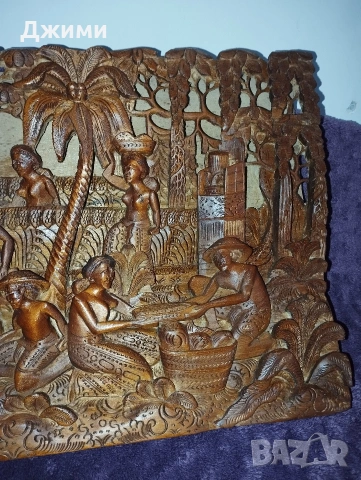 тайландска дърворезба, снимка 3 - Антикварни и старинни предмети - 53400345