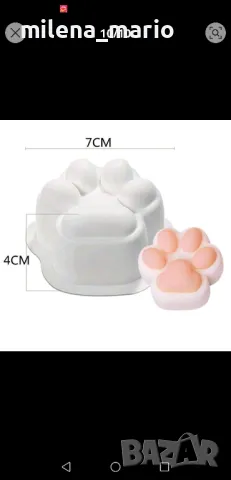 Молд*лапичка, снимка 2 - Декорация за дома - 47841996