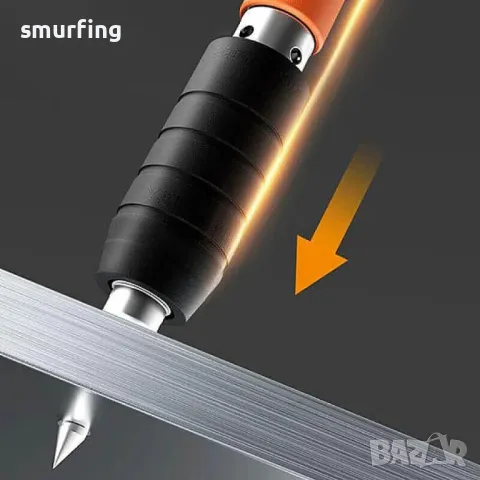 Мини ръчен пистолет за пирони с подарък 50 броя пирони IRON512, снимка 5 - Други инструменти - 49766791