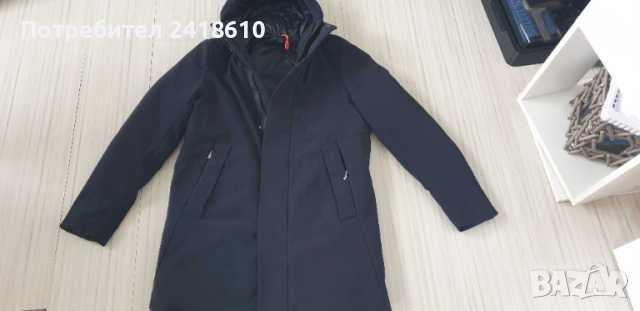 RRD Robero Ricci Designs Mens Down Coat Size 46 - S /M ОРИГИНАЛ! Мъжко Зимно Яке тип Тренч - Парка!, снимка 11 - Якета - 52052033