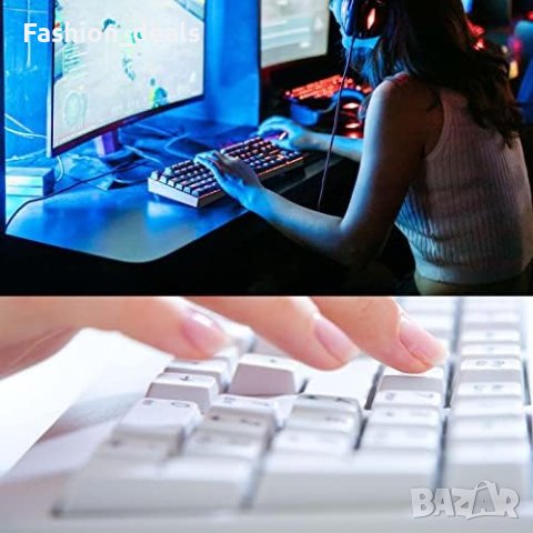Нова игрална преносима клавиатура с LED подсветка Ps4 Ipad геймър игри, снимка 5 - Други - 41187563
