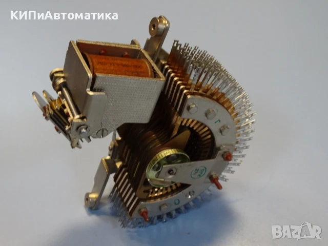 стъпков избирач ШИ-50/4 РСЗ.250.048Сл2 Rotary Stepper Relay USSR, снимка 6 - Резервни части за машини - 50909598