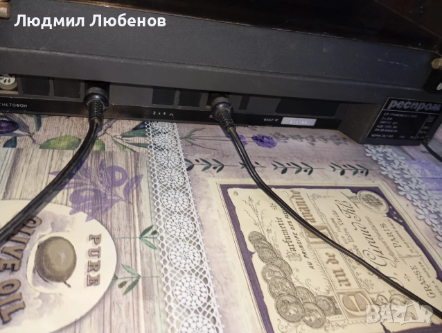 Грамофон респром ГЕС 321 с тонколoни, снимка 7 - Грамофони - 52253844