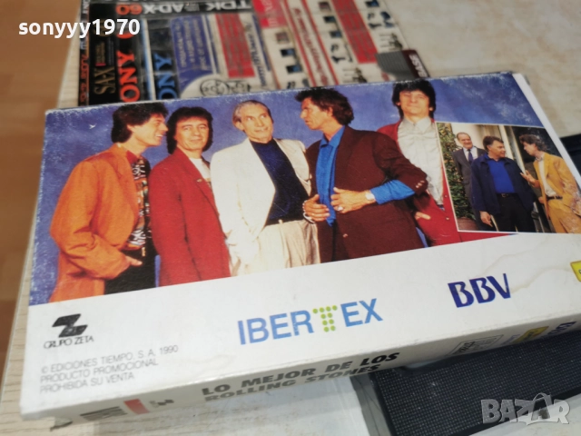 ROLLING STONES-VHS ORIGINAL TAPE 2912251000, снимка 2 - Други музикални жанрове - 52925393