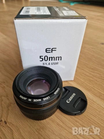 НЕ Работещ Canon EF 50mm f/1.4 USM, снимка 3 - Обективи и филтри - 53244401