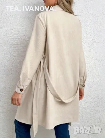 Рокля - риза с копчета за бременни, снимка 3 - Рокли - 49224231