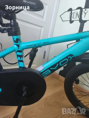 Детско олекотено колело Byox Select 16" (с помощни колела), снимка 2 - Детски велосипеди, триколки и коли - 55969527