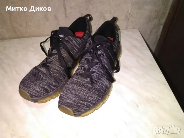Маратонки маркови на Найк Nike FLYknit Max UK 8.5  US 9.5 селка 275мм №43т, снимка 2 - Маратонки - 50024582