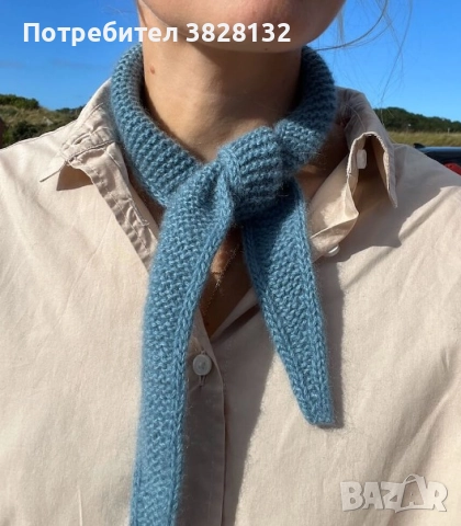 дамско плетено шалче, снимка 8 - Шалове - 52628390