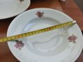 Стар български порцелан чинии дълбоки, снимка 4