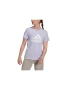 Нова виолетова дамска тениска Adidas размер XL, снимка 2