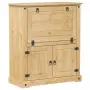vidaXL Шкаф за вино "Corona" 97x45x114 см бор масив, снимка 1