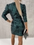 📌Елегантна дамска #рокла с блестящи паети Черна Зелена Бежава Размери С М Л Цена 56лв/28.63€, снимка 5