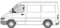 Вътрешен ремонтен панел на задното колело за Mercedes Sprinter, VW LT 1995 - 2006 год, снимка 2