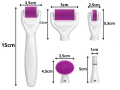 DERMA ROLLER за микроиглена мезотерапия лице, шия и тяло, комплект 6в1, снимка 5