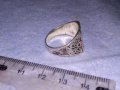 ВЕЛИКОЛЕПЕН МАСИВЕН СРЕБЪРЕН ХУДОЖЕСТВЕНО ОРНАМЕНТИРАН АРТ ПРЪСТЕН ВИСОКА ПРОБА СРЕБРО с НИЕЛО 38740, снимка 8