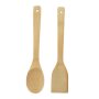 3914 Комплект бамбукови бъркалки прибори за готвене, 2 броя, снимка 5