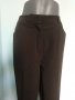 Лукс категория / Кафяв марков панталон с широки крачоли "TCM" , снимка 2