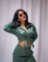Елегантен зелен дамски комплект , снимка 5