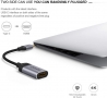 Адаптер QGeeM, USB-C мъжки - HDMI 4K женски, снимка 4
