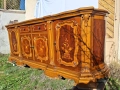 Италиански уникален комод с богата Интарзия , снимка 7
