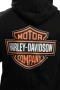 Нов мъжки суичър с ЦИП и трансферен печат HARLEY DAVIDSON, мотори , снимка 2