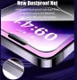 Стъклен screen protector Easy Stick с монтажна рамка за iPhone 15 6.1 / Черен / Баркод : 2403613, снимка 1