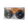 Комплект черни електрически клаксони 12V 90 mm, снимка 2