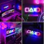 LED панел, Neon Colorful Gamer, 23x12.7см, снимка 3