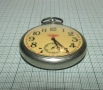 Джобен часовник Молния с локомотив, снимка 4