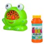 Машина за сапунени балони Bambino Bubble Frog Жаба, зелена, снимка 1 - За банята - 32943787