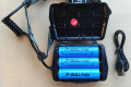 Мощен челник CREE XHP 90.3/ 3 батерии и UBS /, снимка 6