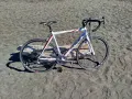 28 цола шосеен карбон велосипед размер 55 вертикално и хоризонтално , снимка 12