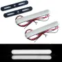 Комплект LED габарити 12–24 V, бели 126 mm – 2 бр., снимка 1