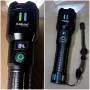 Най мощния Led тактически алуминиев фенер Li-ion power bank, снимка 1