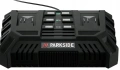 НОВИ! Двойно бързо зарядно Parkside 20V 2x 4.5A, снимка 8