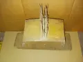 Стар дарак , чепкало за вълна , дървения, снимка 2