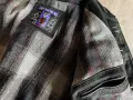 Кожено яке (набук) с вълнена подплата, черно, размер L, снимка 6