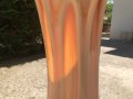 стара ваза/цветно стъкло/ "SIP" - MADE IN BULGARIA, снимка 4