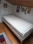 Продавам единично легло ИКЕА, с подматрачна рамка и матрак ТЕД, снимка 1