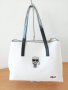 Бяла чанта Karl Lagerfeld 2в1 код SG304, снимка 2