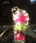 Вечна роза в луксозна стъкленица за подарък , снимка 9