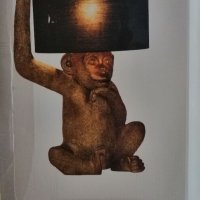 Настолна нощна лампа с маймуна , снимка 1 - Настолни лампи - 41424665