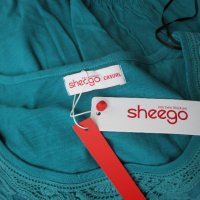 4XL  Нова блуза Sheego с дантела , снимка 5 - Туники - 40751297