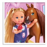 Кукла Еви Лав - Еви ветеринар с бременна кобила, снимка 4 - Кукли - 39166525