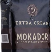 Кафе на зърна Mokador Extra Cream, снимка 7 - Домашни напитки - 33840276