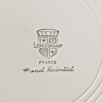Старинна керамична чиния- Франция , снимка 3 - Чинии - 42246989