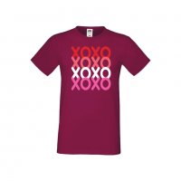 Мъжка тениска Свети Валентин XOXOXO, снимка 5 - Тениски - 35716662