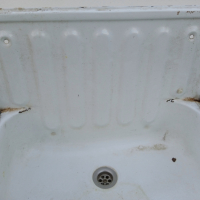 Стара емайлирана мивка, снимка 7 - Мивки - 36239942